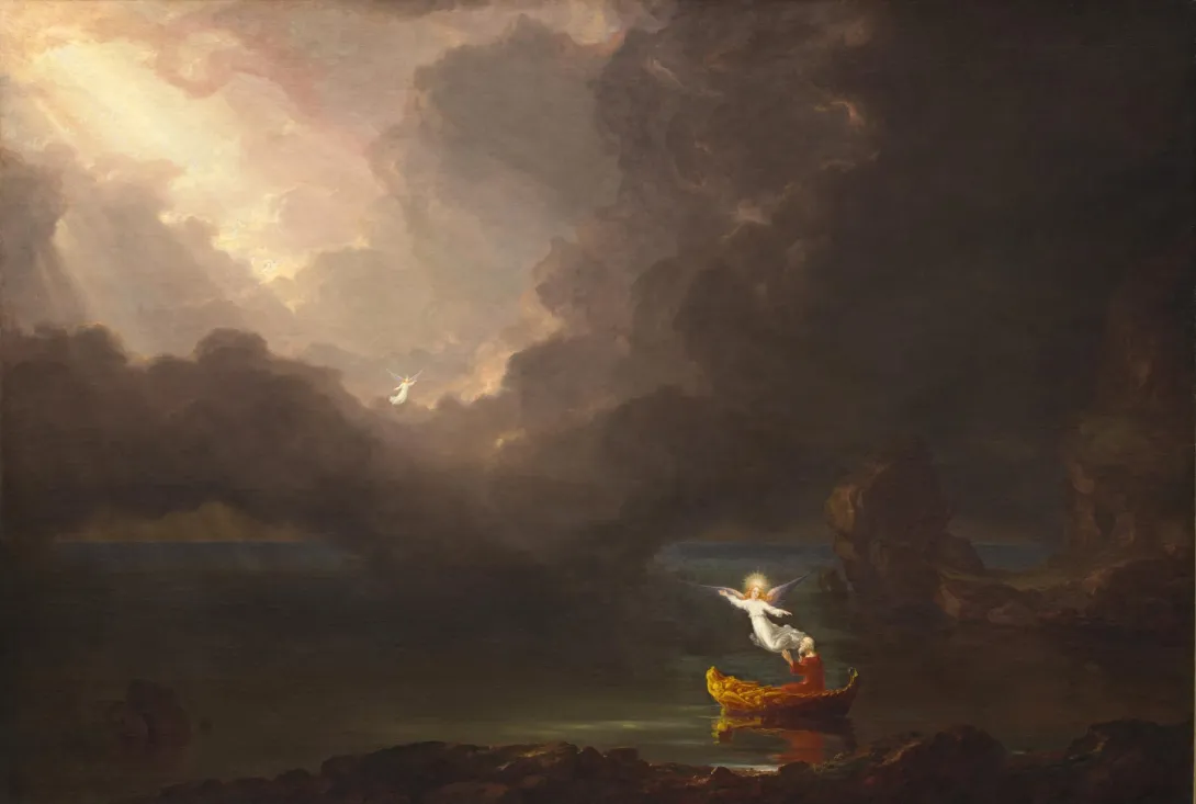 Thomas Cole - The Voyage of Life Old Age, 1842 (National Gallery of Art)