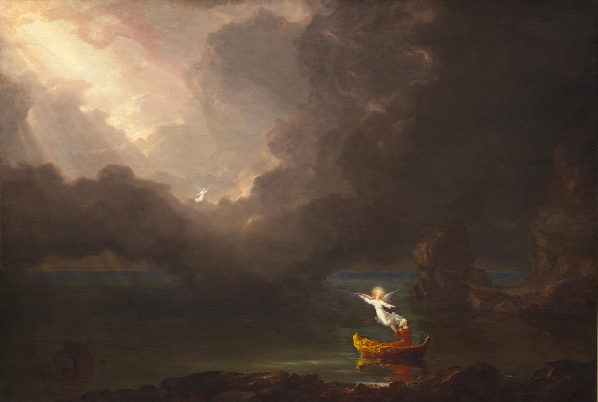 Thomas Cole - The Voyage of Life Old Age, 1842 (National Gallery of Art) Thomas Cole - The Voyage of Life Old Age, 1842 (National Gallery of Art)
