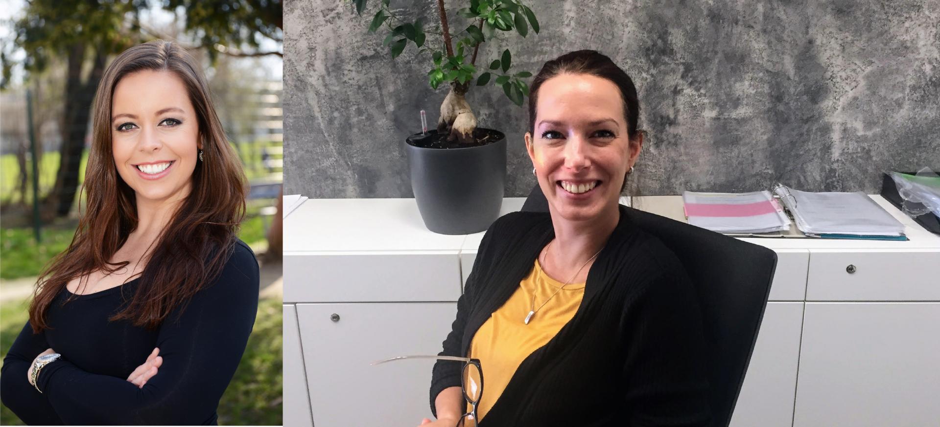 Sandra Gligič a Lucie Holubová Krajcová Sandra Gligič a Lucie Holubová Krajcová